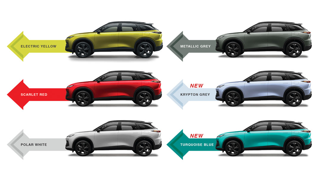 BAIC-X55-Colour-Chart BAIC-X55-Colour-Chart