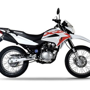 Honda-XR125L-White-Non-Metallic