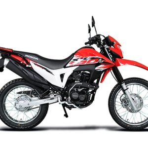 Honda-XR190L-Red-Non-Metallic